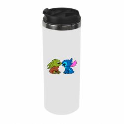 Термокружка Baby Yoda And Stitch - PrintSalon