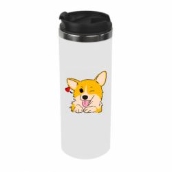 Термокружка Cute Corgi Puppy - PrintSalon