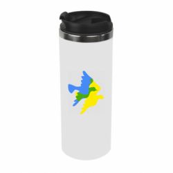 Термокружка Dove flag of Ukraine - PrintSalon
