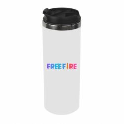 Термокружка Free fire gradient logo - PrintSalon