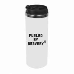Термокружка Fueled by bravery - PrintSalon
