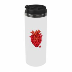 Термокружка Heart of many cats - PrintSalon