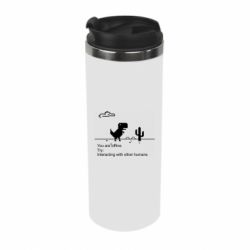 Термокружка Internet Dinosaur - PrintSalon