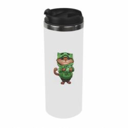 Термокружка Кот Майнкрафт - PrintSalon