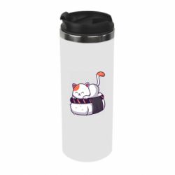 Термокружка Котик. Суши-кровать - PrintSalon