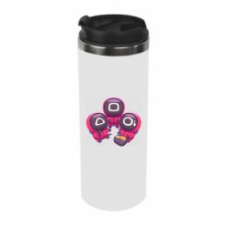 Термокружка Милые солдаты из игры в кальмара - PrintSalon