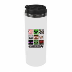 Термокружка Minecraft character heads