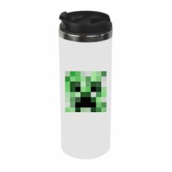 Термокружка Minecraft minimalist Creeper - PrintSalon