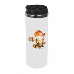 Термокружка Проезжая осень - PrintSalon