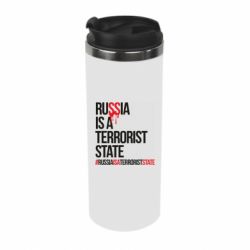Термокружка Russia is a terrorist - PrintSalon