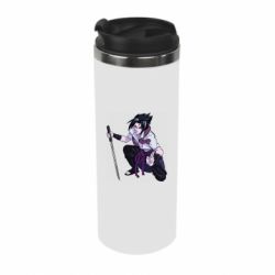 Термокружка Sasuke with katana - PrintSalon