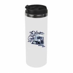 Термокружка Scania watercolor art - PrintSalon