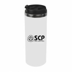 Термокружка SCP logo text - PrintSalon