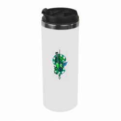 Термокружка Символы Слизерина - PrintSalon