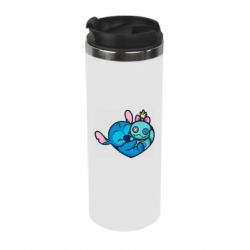 Термокружка Стич с куклой - PrintSalon