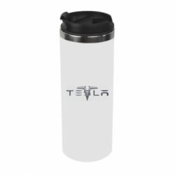 Термокружка Tesla Car logo - PrintSalon