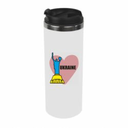 Термокружка Ukraine in heart - PrintSalon