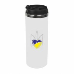 Термокружка Ukrainian heart - PrintSalon