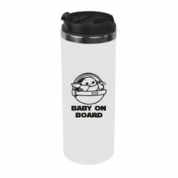 Термокружка Вaby on board - PrintSalon