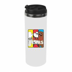 Термокружка We bare bears collage - PrintSalon