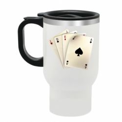 Термокружка 4 cards - PrintSalon