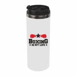 Термокружка Boxing is my life - PrintSalon