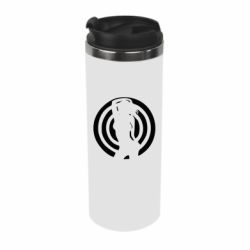 Термокружка девушка мишень - PrintSalon