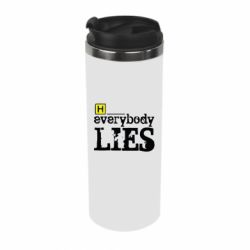 Термокружка Everybody LIES House - PrintSalon