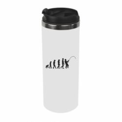 Термокружка Эволюция рыбака - PrintSalon