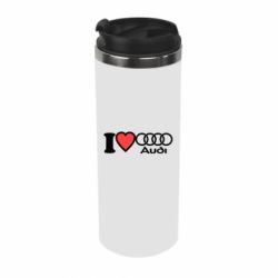 Термокружка I love audi - PrintSalon