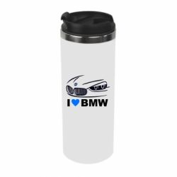 Термокружка I love BMW 2 - PrintSalon