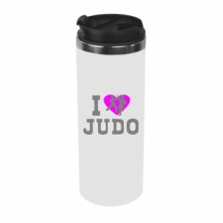 Термокружка I love Judo - PrintSalon