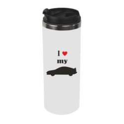 Термокружка I love my car - PrintSalon