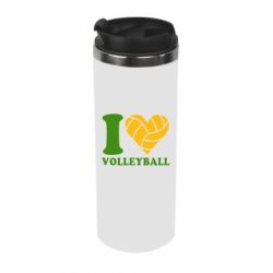 Термокружка I love volleyball - PrintSalon