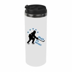 Термокружка I play hockey - PrintSalon