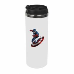 Термокружка Капитан Америка - PrintSalon