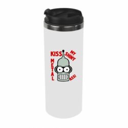Термокружка Kiss metal - PrintSalon