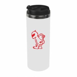 Термокружка Kiss my racer`s ass - PrintSalon