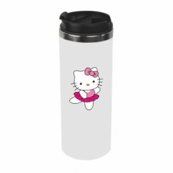 Термокружка Kitty балярина - PrintSalon