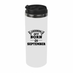 Термокружка Legends are born in September - PrintSalon
