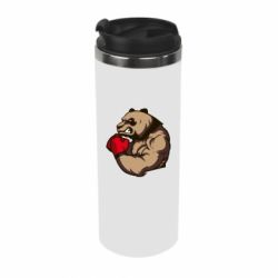 Термокружка Panda Boxing - PrintSalon