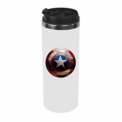 Термокружка Потрісканий щит Капітана Америка - PrintSalon