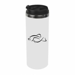 Термокружка Силуэт рыбы - PrintSalon