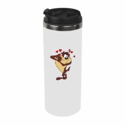 Термокружка Taz in love - PrintSalon