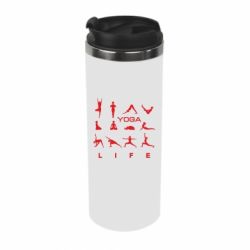Термокружка Йога life 2 - PrintSalon