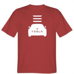 Мужская футболка Stedman Tesla Car - PrintSalon