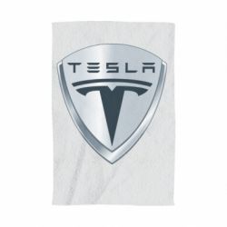 Полотенце с принтом Tesla Corp - PrintSalon