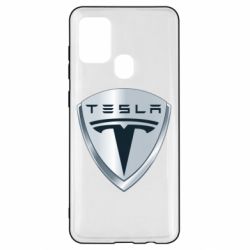 Чехол для Samsung A21s Tesla Corp - PrintSalon