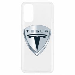 Чехол для Oppo Reno 4 Tesla Corp - PrintSalon