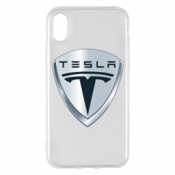 Чехол для iPhone X/Xs Tesla Corp - PrintSalon